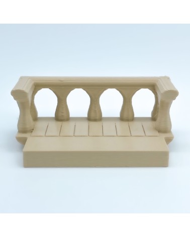 Balconada Balaustrada | Maqueta NG CASTILLOS | JUGUETE bloques plástico