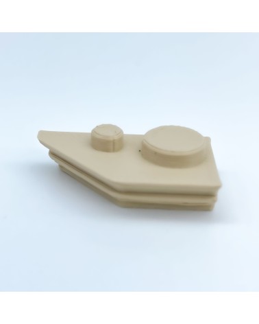 Cornice trapezoidale |Modello NG CASTELLI |Blocchi di plastica GIOCATTOLO