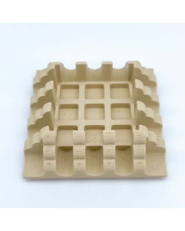 Base matacanada cuadrada | Maqueta NG CASTILLOS | JUGUETE bloques plástico