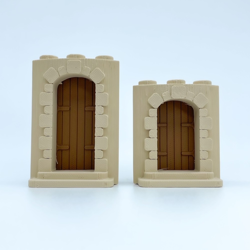 GA Romanesque Door 日本語 JUGUETE Plastic Blocks