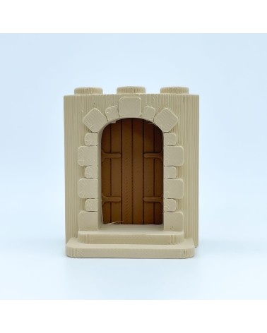 Puerta GA Románica | Maqueta NG CASTILLOS | JUGUETE bloques plástico