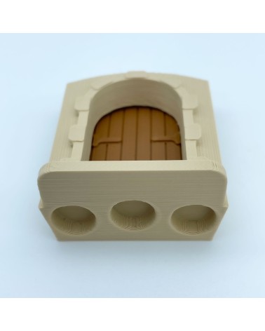 MA Romanesque Door 日本語 JUGUETE Plastic Blocks