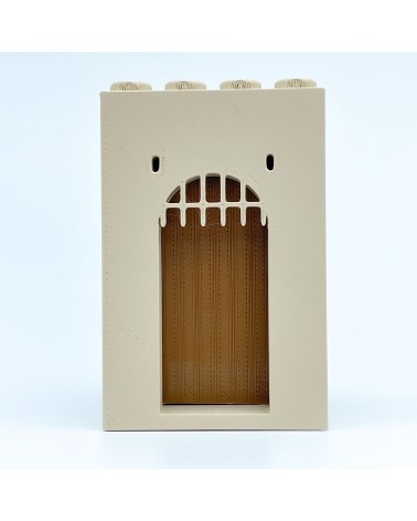 Porta del ponte levatoio |Modello NG CASTELLI |Blocchi di plastica GIOCATTOLO
