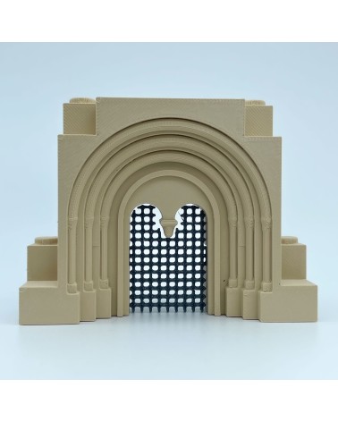 Romanesque Door B 日本語 JUGUETE Kunststoffblöcke