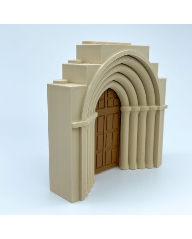 Großes romanisches Tor |NG CASTLES-Modell |SPIELZEUG Kunststoffblöcke