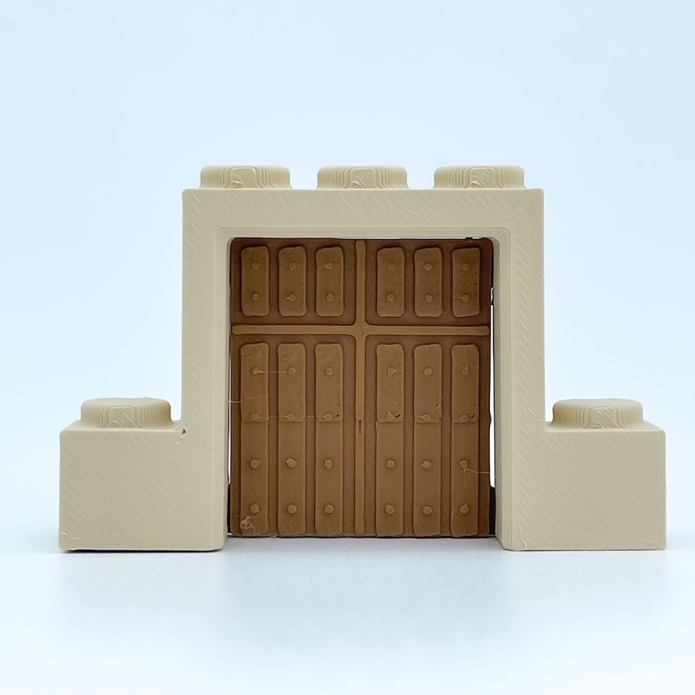 Place de porte romane Δ Maqueta NG CASTILLOS ⋅ JUGUETE Plastic Blocks