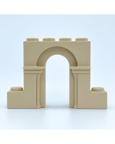 Offene romanische Rundtür B |NG CASTLES-Modell |SPIELZEUG Kunststoffblöcke