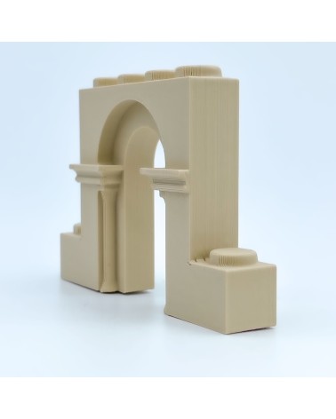 Romanesque Door Open Round B 日本語 Model NG CASTILLOS Δ JUGUETE plastic blocks