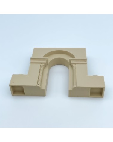 Romanesque Door Open Round B 日本語 Model NG CASTILLOS Δ JUGUETE plastic blocks