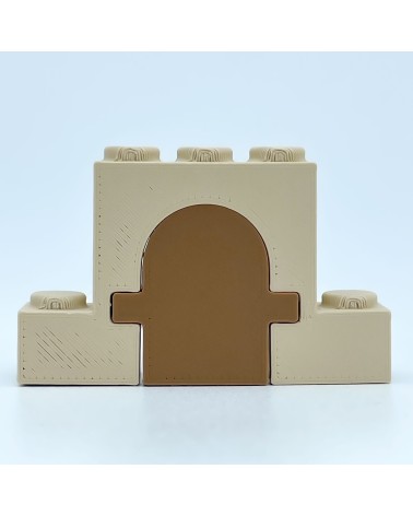 Porta romanica Chiusura rotonda 日本語 Modello NG CASTILLOS 日本語 JUGUETE Plastic Blocks