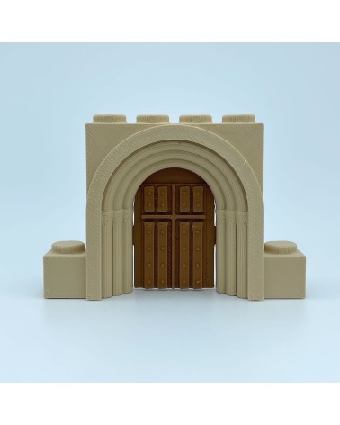 Porta romanica Chiusura rotonda 日本語 Modello NG CASTILLOS 日本語 JUGUETE Plastic Blocks