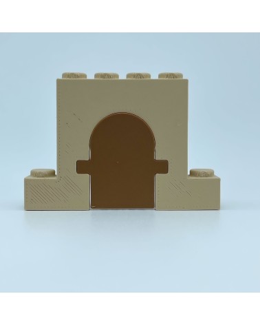 Romanesque Door Closed Round 日本語 Model NG CASTILLOS 日本語 JUGUETE Plastic Blocks