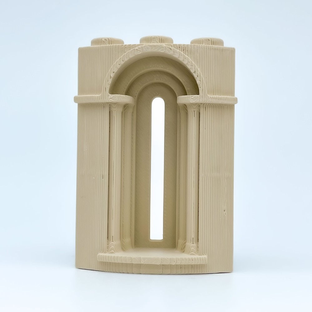 Romanisches GA-Fenster |NG CASTLES-Modell |SPIELZEUG Kunststoffblöcke