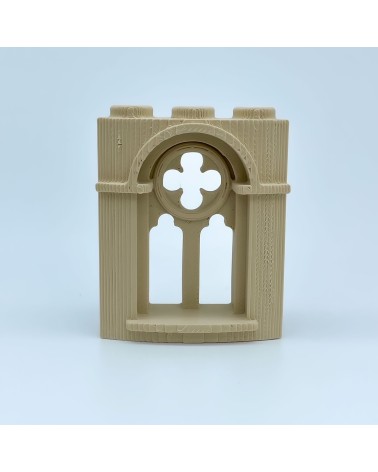 Window MA Gothique roman Δ Maqueta NG CASTILLOS Δ JUGUETE blocs plastique