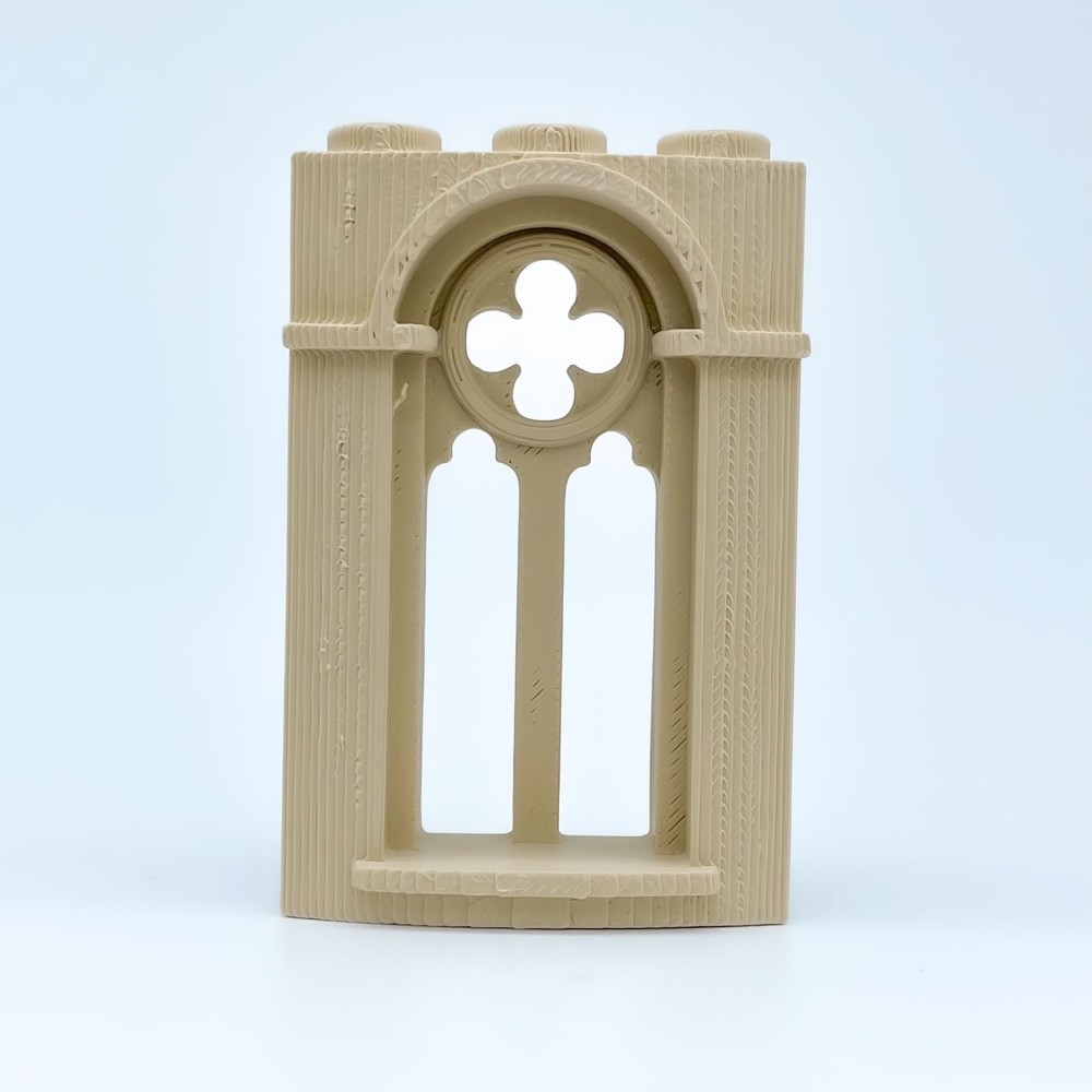MA Romanisch-Gotisches Fenster |NG CASTLES-Modell |SPIELZEUG Kunststoffblöcke