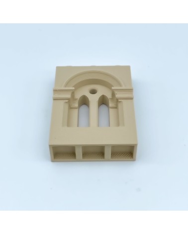 Romanesque Window with Redondo Ocul Δ Maqueta NG CASTILLOS Δ JUGUETE blocks plastic