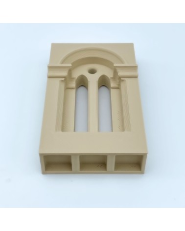 Romanesque Window with Redondo Ocul Δ Maqueta NG CASTILLOS Δ JUGUETE blocks plastic