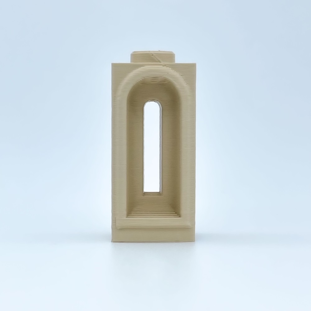 Schmales romanisches MA-Fenster |NG CASTLES-Modell |SPIELZEUG Kunststoffblöcke