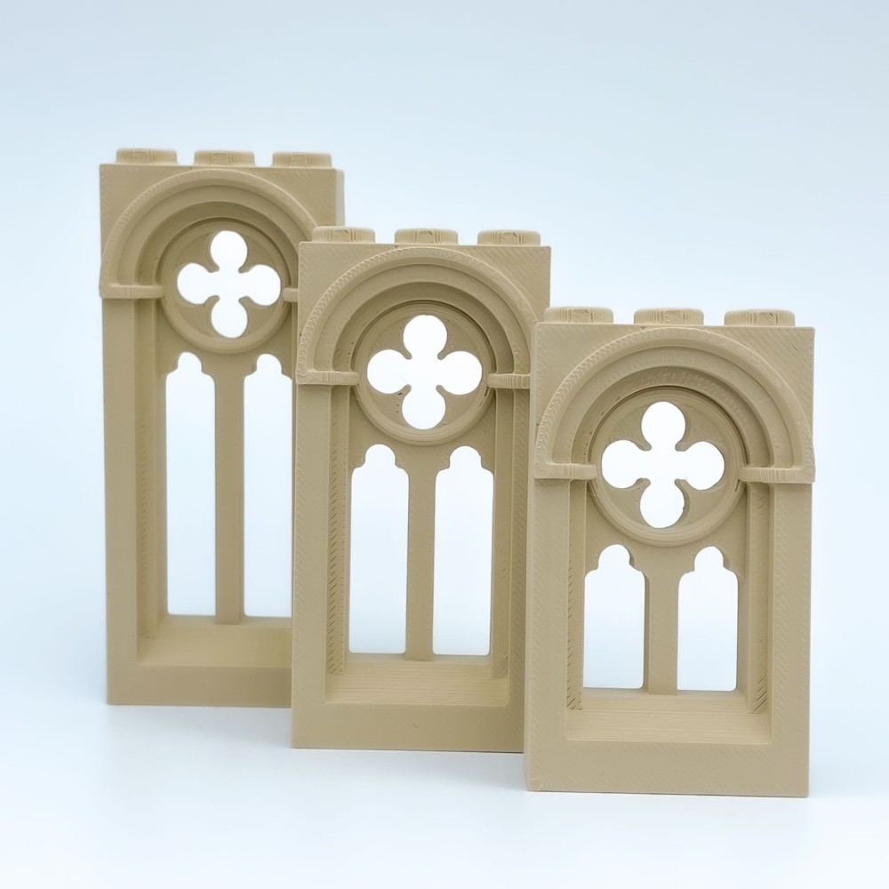 Ventana Románica Gótica | Maqueta NG CASTILLOS | JUGUETE bloques plástico