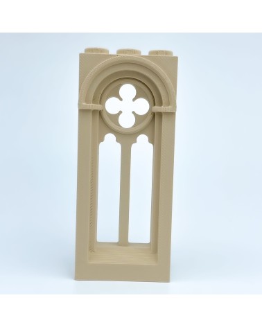 Window Romanesque Gothic Δ Maqueta NG CASTILLOS Δ JUGUETE blocks plastic