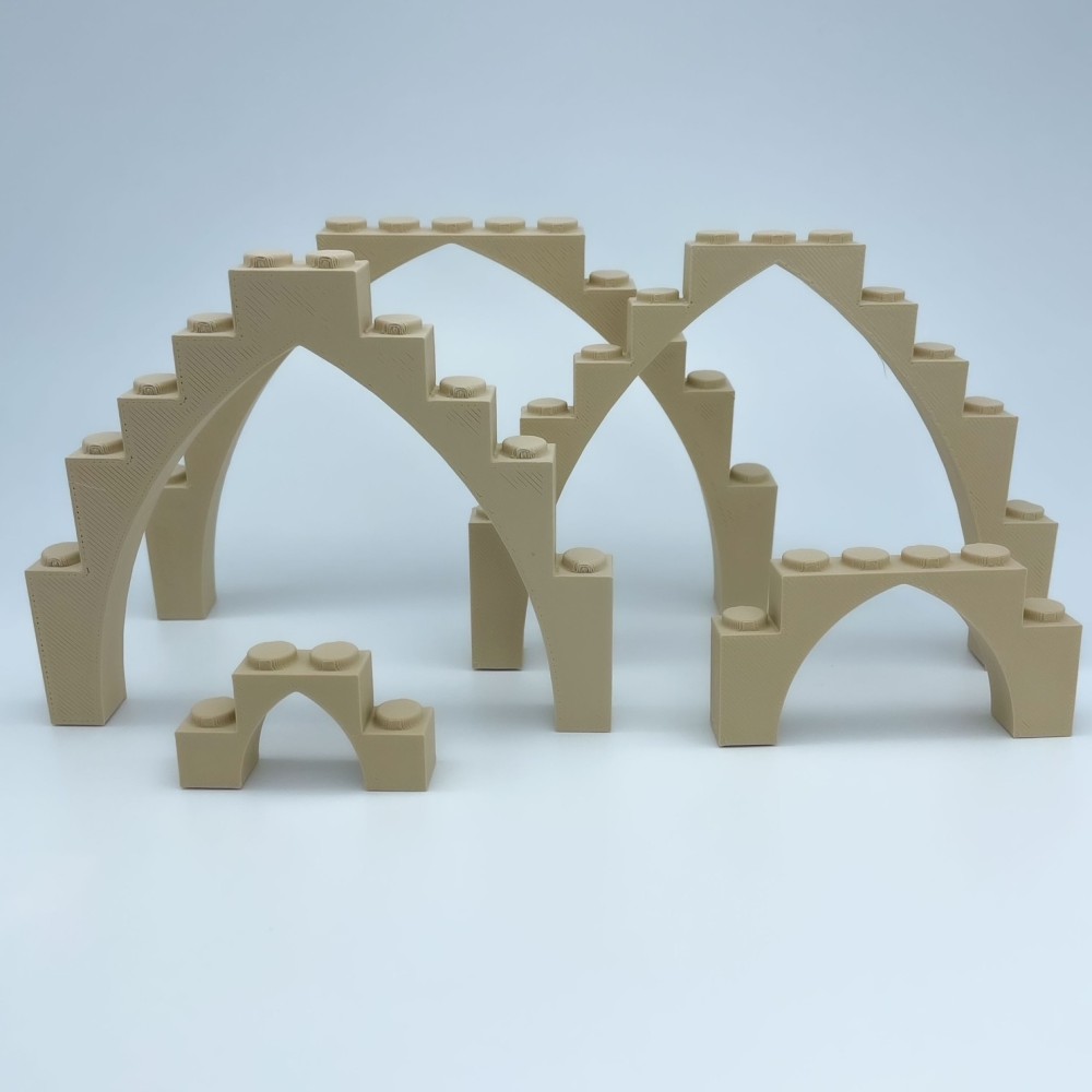 Arco GóticoΔ Maqueta NG CASTILLOS Δ JUGUETE Blöcke Kunststoff