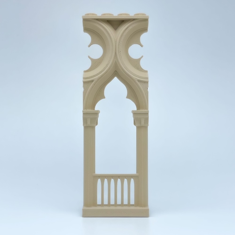 Balcons et Arcs vénitiens.Étude NG CASTILLOS ⋅ JUGUETE Plastique