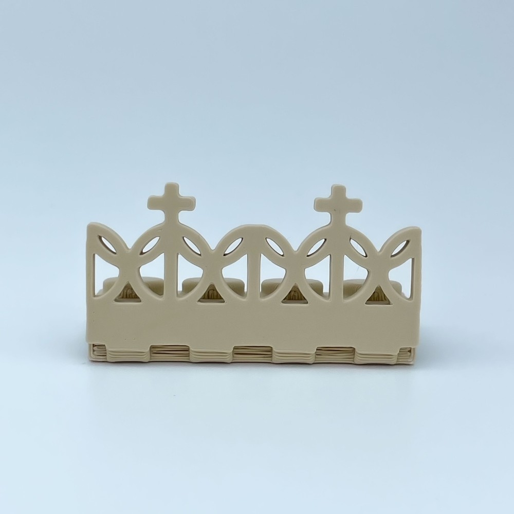 Cresteria amb Encaix |Maqueta NG CASTELLS |JOGUINA blocs plàstic