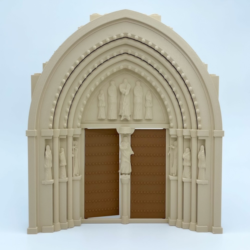 Gran Puerta Gótico 日本語 JUGUETE Plastic Blocks NG CASTILLOS Model