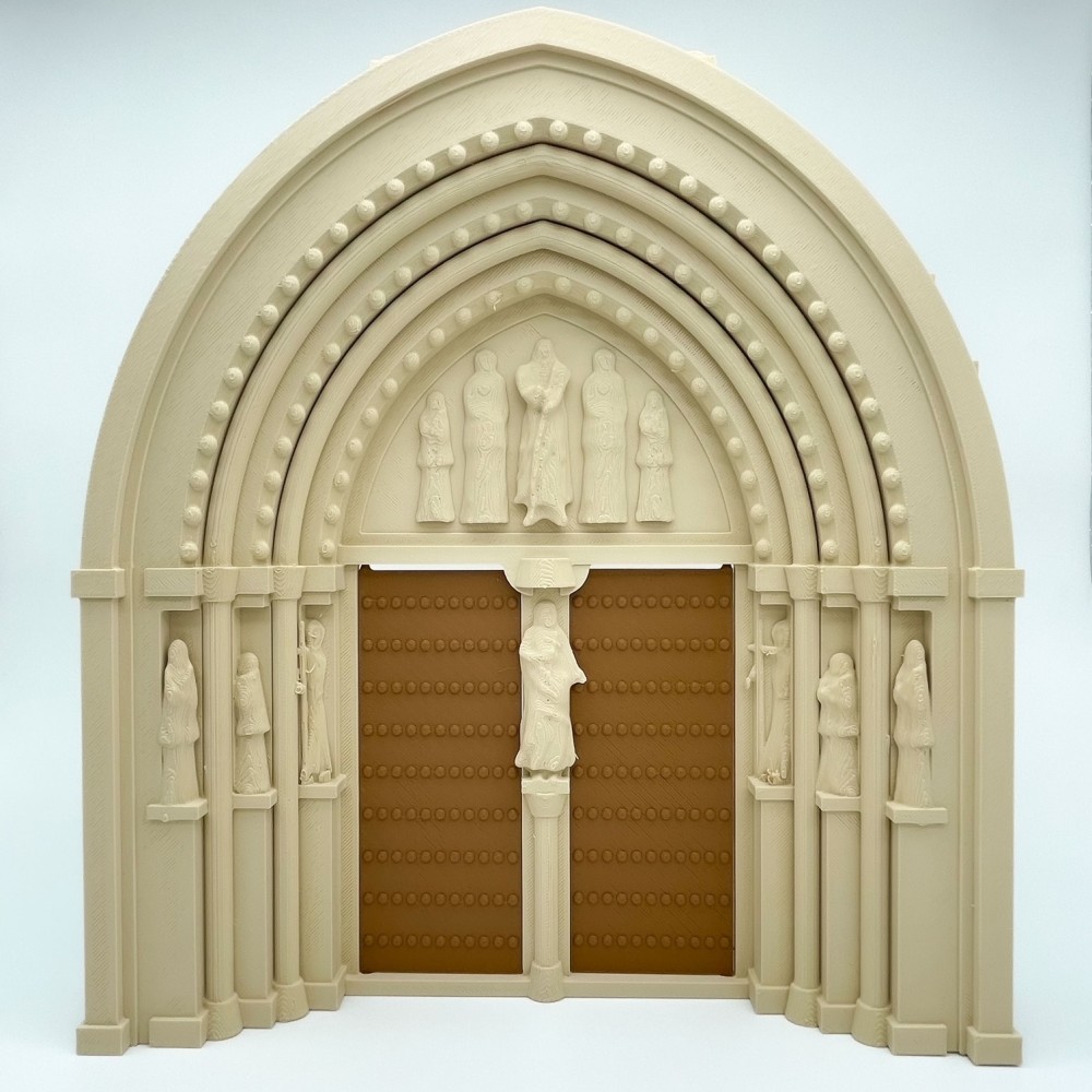Gran Puerta Gótica | Maqueta NG CASTILLOS | JUGUETE bloques plástico