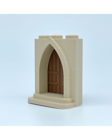 Puerta GA Gótica | Maqueta NG CASTILLOS | JUGUETE bloques plástico