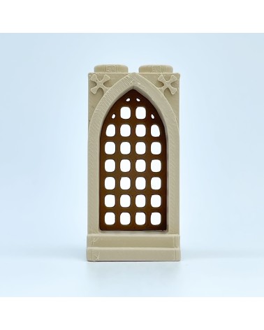 Porta gotica con Reja Δ Modello NG CASTILLOS Δ JUGUETE blocchi di plastica