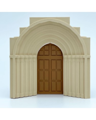 Grande porte gothique 日本語 JUGUETE Plastiques blocs Modèle NO