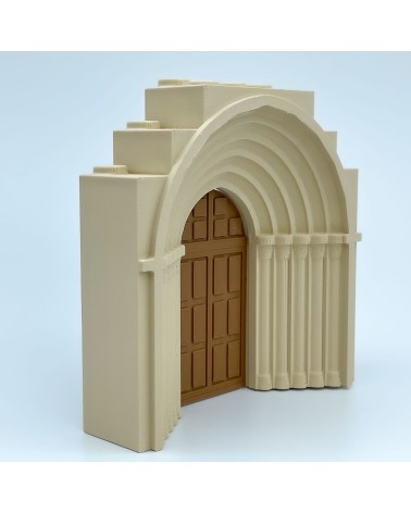 Puerta Gótica Grande | Maqueta NG CASTILLOS | JUGUETE bloques plástico