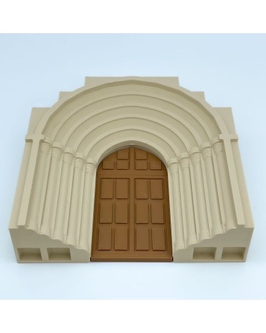 Grande porta gotica |Modello NG CASTELLI |Blocchi di plastica GIOCATTOLO