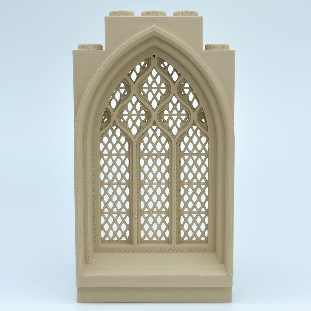Gothic Window with Celosia 日本語 NG CASTILLOS Model NO
