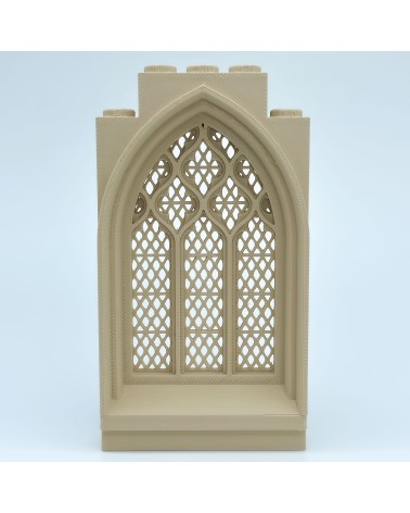 Gothic Window with Celosia 日本語 NG CASTILLOS Model NO