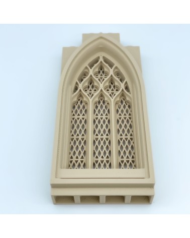 Ventana Gótica Con Celosía | Maqueta NG CASTILLOS | JUGUETE bloques plástico
