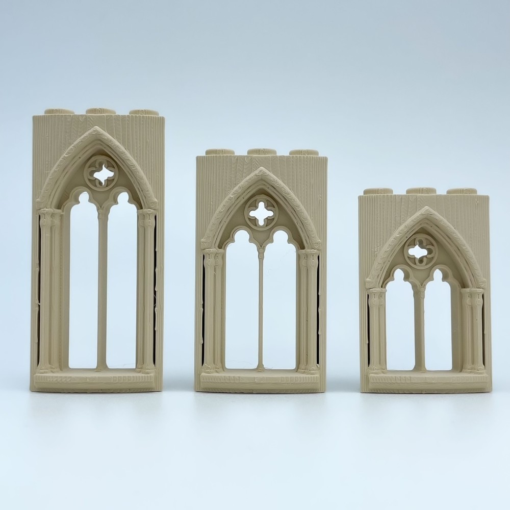 Ventana MA Gótico Δ Maqueta NG CASTILLOS ⋅ JUGUETE Plastic Blocks