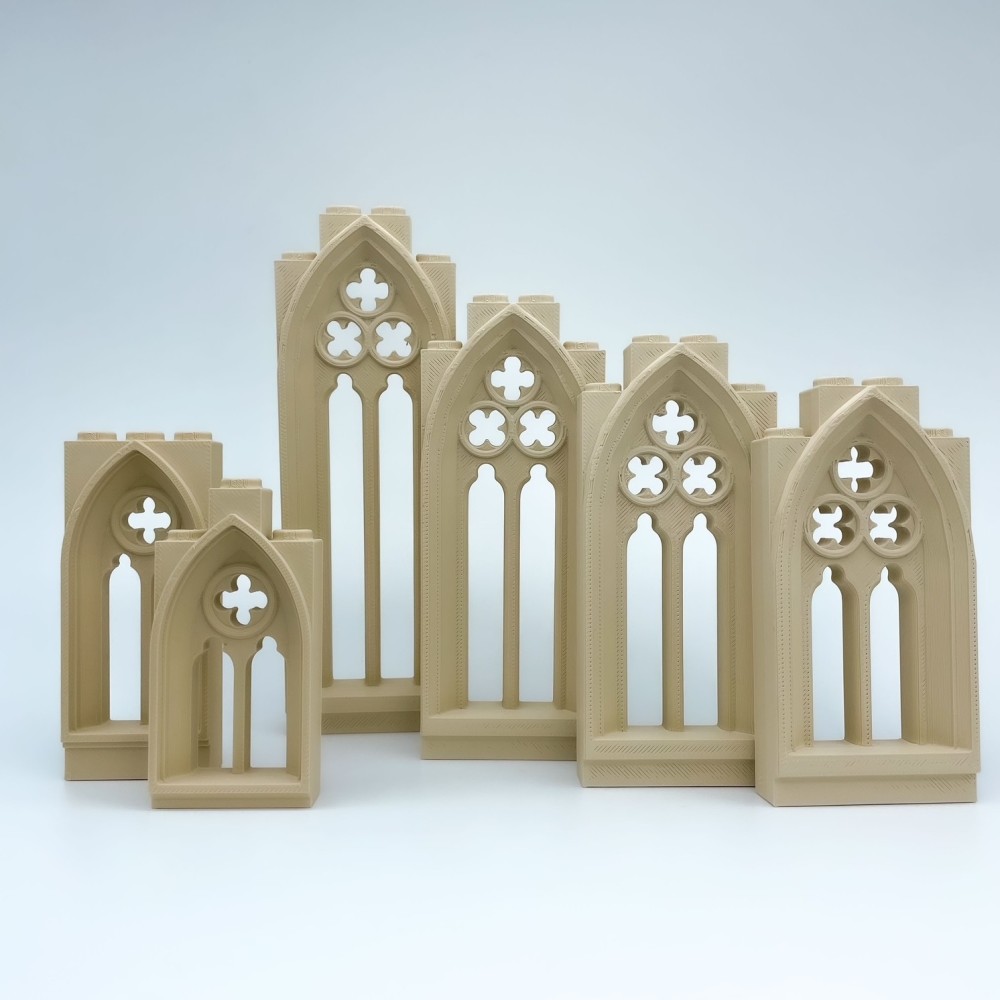 Large Gypsy Window LargeSmatch NG CASTILLOS Δ JUGUETE Plastic Blocks