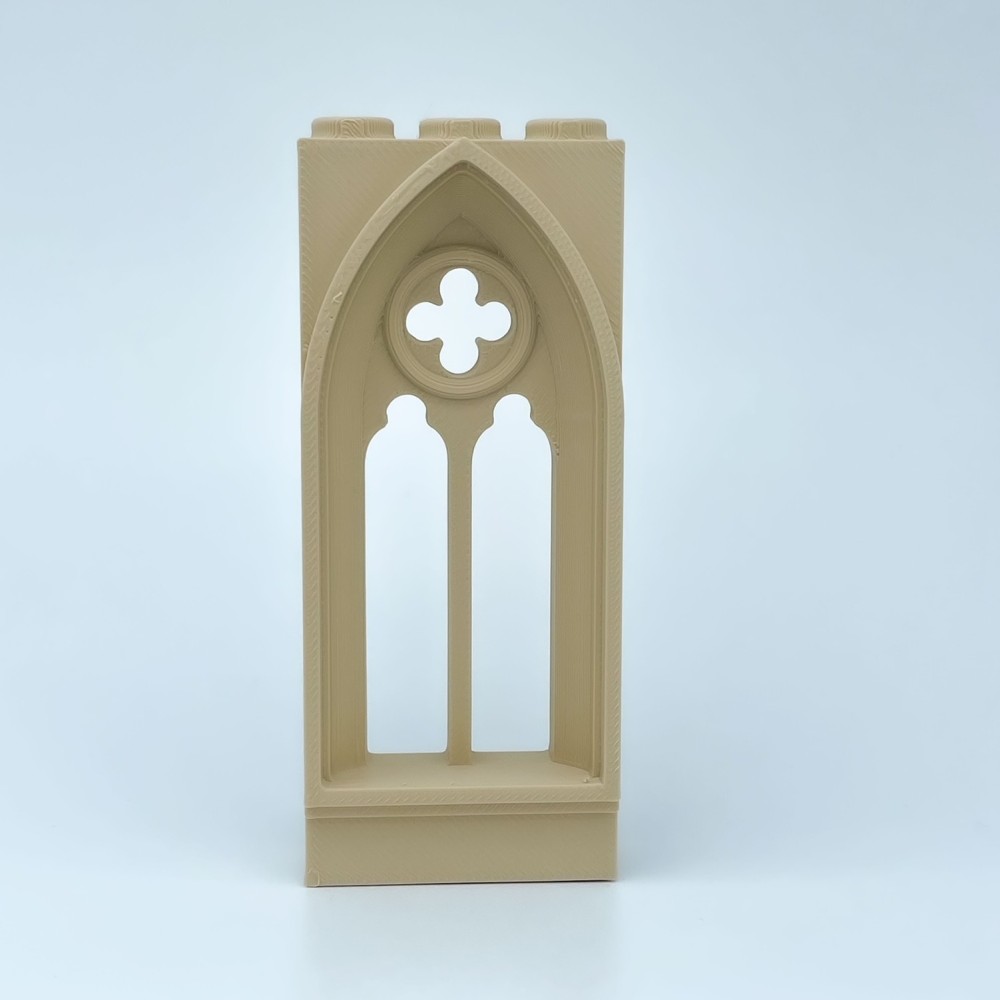 Ventana Gótica Grande| Maqueta NG CASTILLOS | JUGUETE bloques plástico