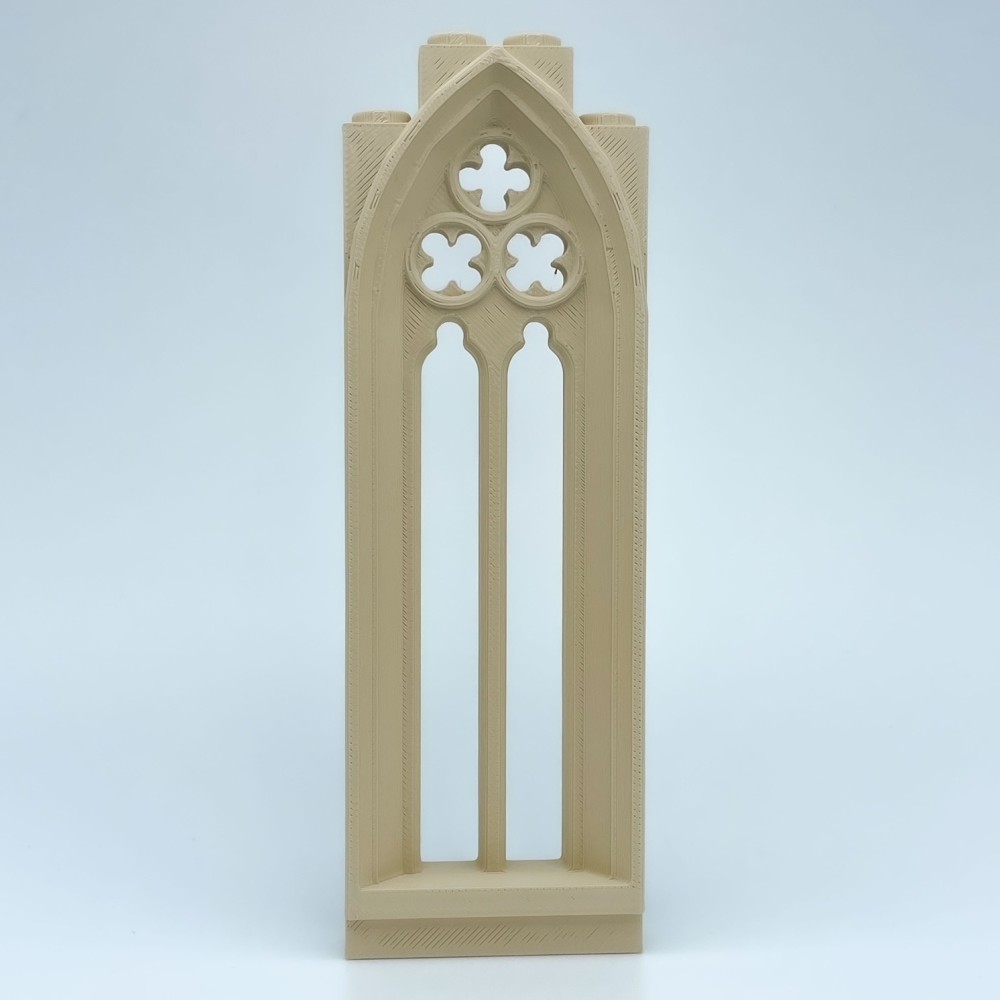 Ventana Gótica Grande| Maqueta NG CASTILLOS | JUGUETE bloques plástico