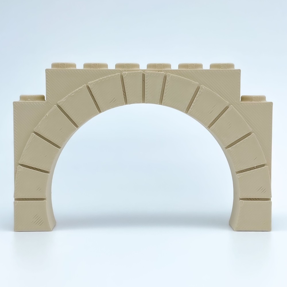 Hufeisenbogen |NG CASTLES-Modell |SPIELZEUG Kunststoffblöcke