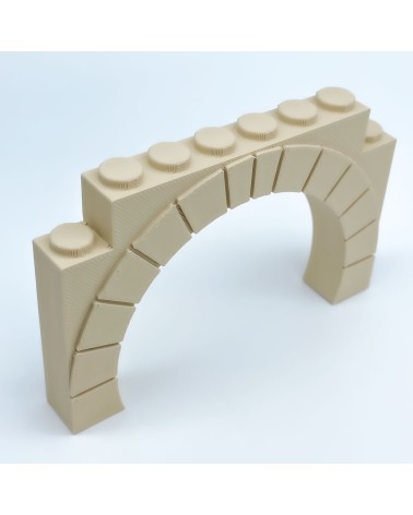 Hufeisenbogen |NG CASTLES-Modell |SPIELZEUG Kunststoffblöcke
