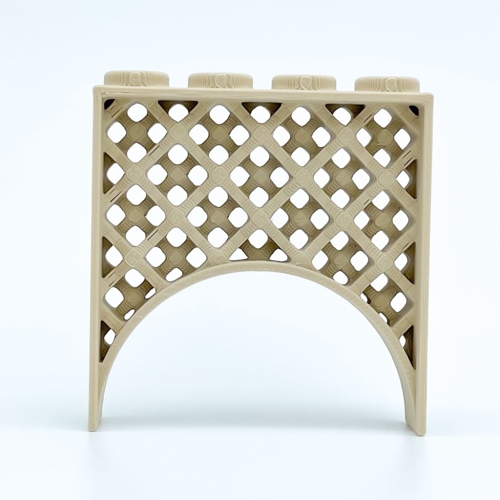 Arcos Interior con Celosía | Maqueta NG CASTILLOS | JUGUETE bloques plástico