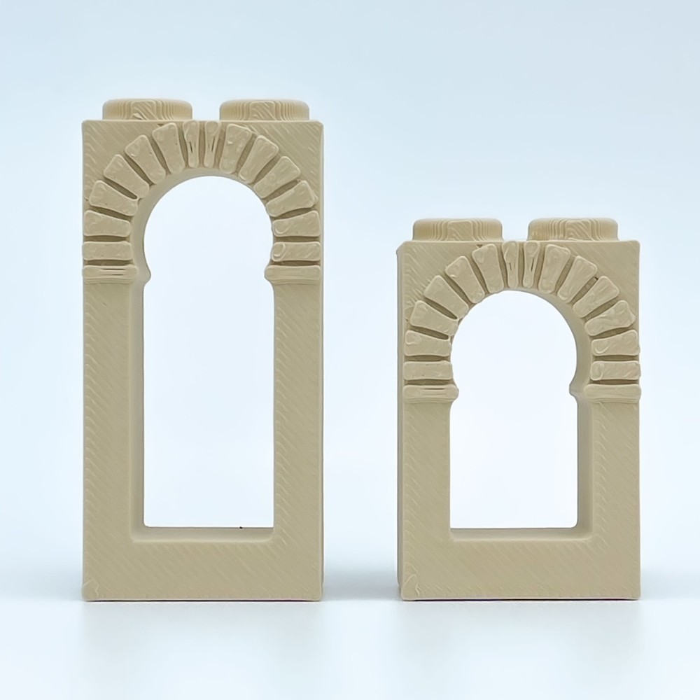 Herradura Fenster Δ Modell NG CASTILLOS ⋅ JUGUETE Kunststoffblöcke