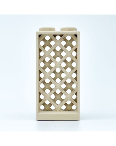 Ventana con Celosía Recta | Maqueta NG CASTILLOS | JUGUETE bloques plástico