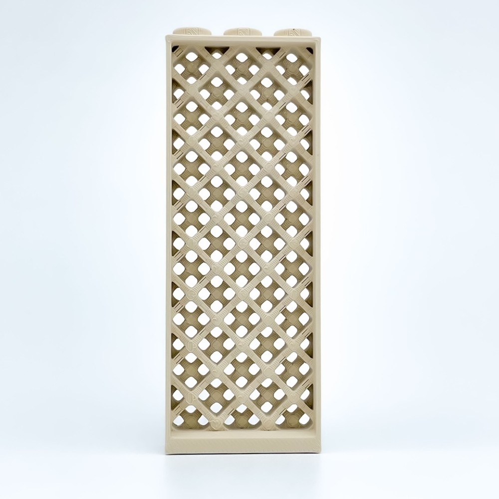 Ventana con Celosía Recta | Maqueta NG CASTILLOS | JUGUETE bloques plástico