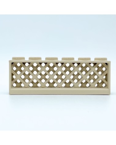 Finestra con Celosia Recta 日本語 Modello NG CASTILLOS Δ JUGUETE blocchi di plastica