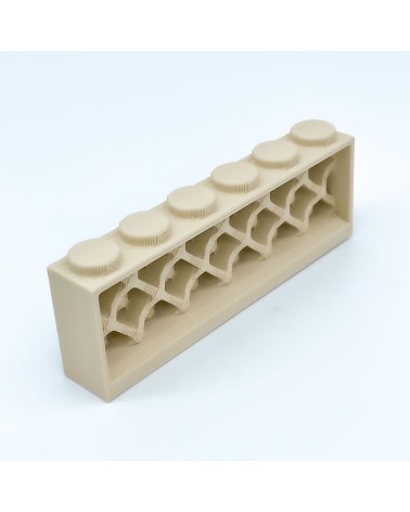 Ventana con Celosía Recta | Maqueta NG CASTILLOS | JUGUETE bloques plástico