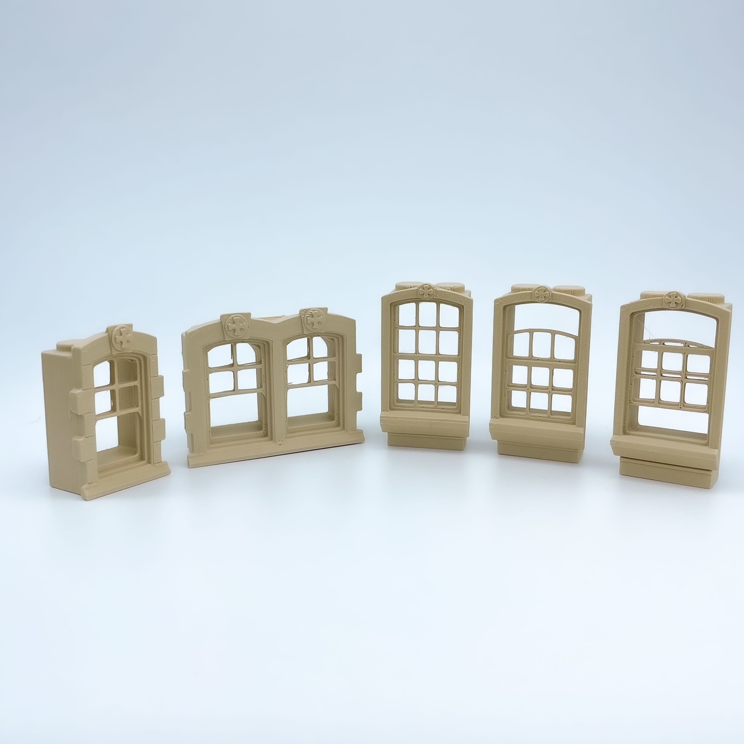 Victorian Window Frame Strait 日本語 Modello NG CASTILLOS Δ JUGUETE Plastic Blocks